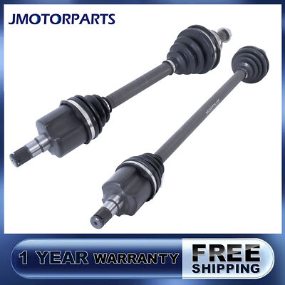 2PCS Front CV Axle Shaft Joint Assembly For 15-18 VW Golf 11-18 Volkswagen Jett