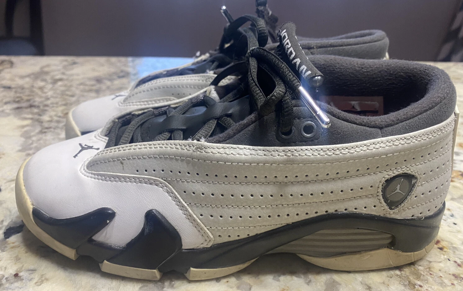 AIR JORDAN 14 XIV RETRO LOW GS u 4nni annitom PHAN DARKm STORMo PELTRO 807