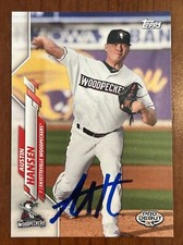 AUSTIN HANSEN Signed 2020 Topps Pro Debut Baseball Card #PD-166 HOU Astros AUTO