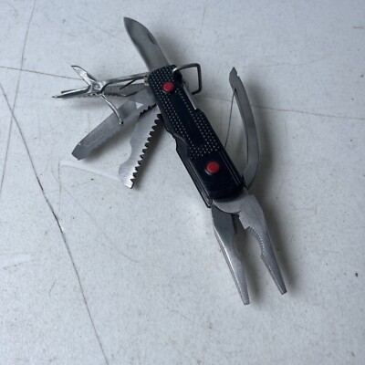 (UNBRANDED) MULTI TOOL KNIFE, PLIERS, FILE, SAW, SCISSORS (h60)