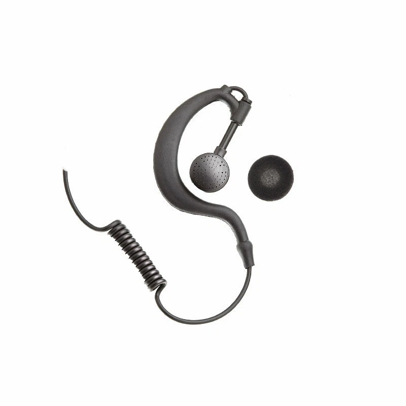 MIDLAND Radio 2 Pin G Shape Ear Hook Earpiece With High Quality PTT Mic LXT340  - Image 2 of 4