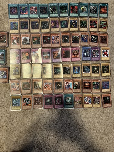 Yugioh 200 Yugioh Cards Lot Yu-gi-Oh Cards TCG Binder Holo Rares **HOT** + Bonus