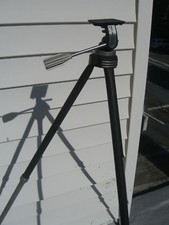 Mid-Century Davidson STAR D., Tripod 57" max to 25" collapsed c. 1950