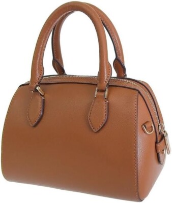 Kate Spade Madison Large Duffle Crossbody BROWN SAFFIANO LEATHER