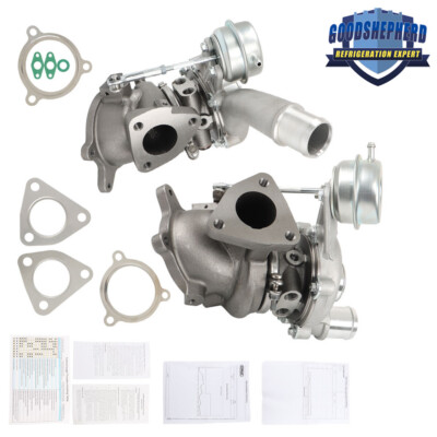 For 10-19 Ford Explorer Taurus Lincoln MKS MKT 3.5L Left+Right Turbocharger Set