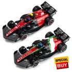 AFX 2023 Alfa Romeo Monza & FY-24 Limited Edition F1 Collection HO Slot Car