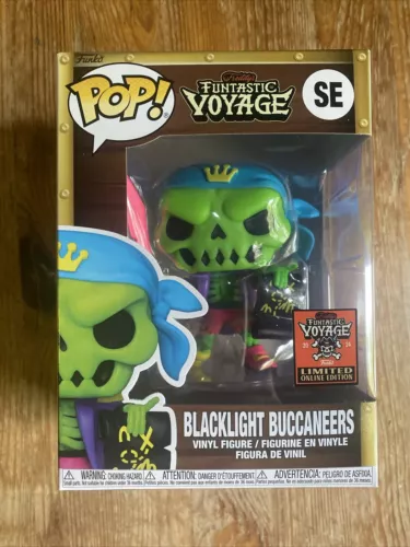 Blacklight Buccaneers Fantastic Voyage Funko Pop Mascot Box of Fun 2024