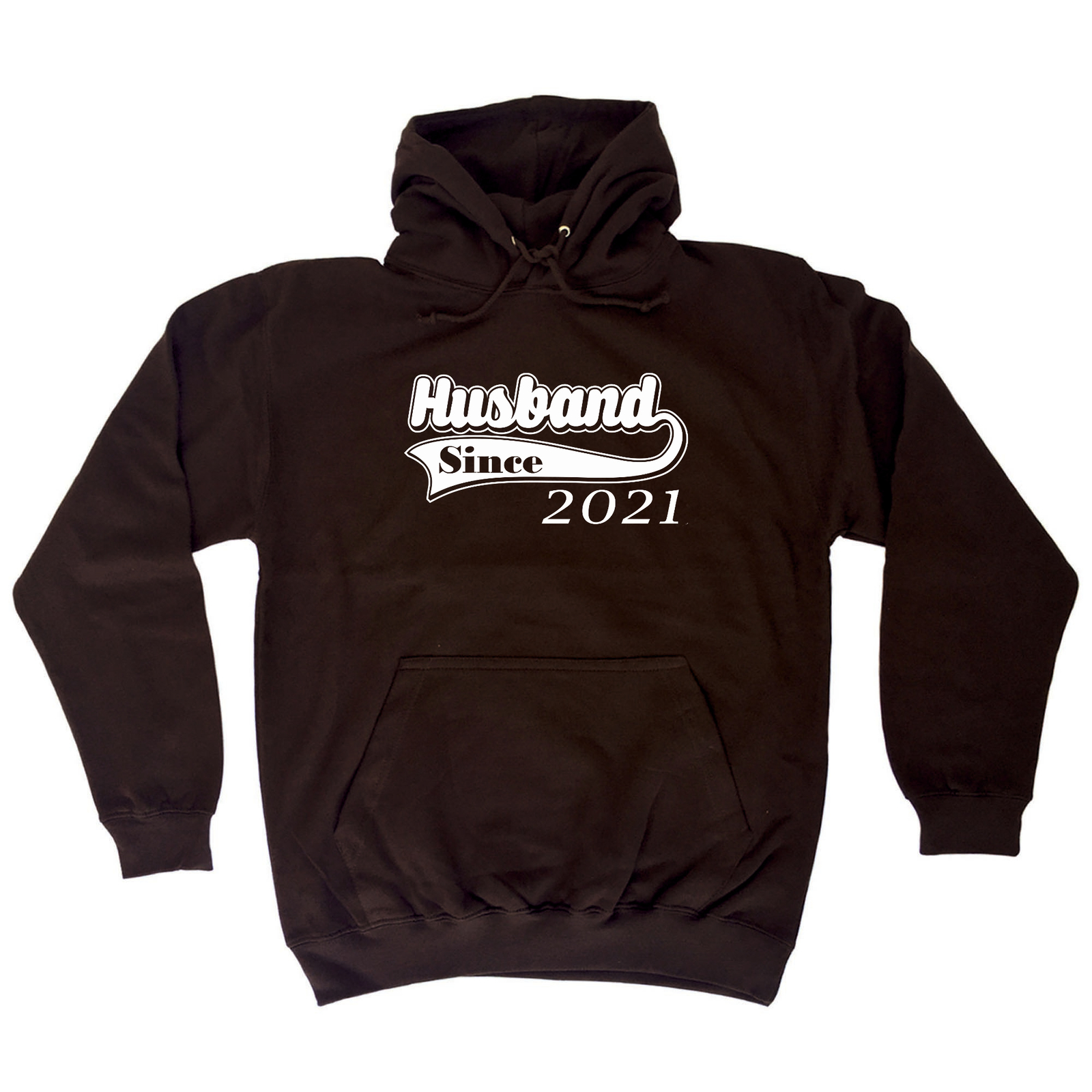 Husband Since 2021 Funny Novelty Hoodie for Men and Women - Perfect Gift