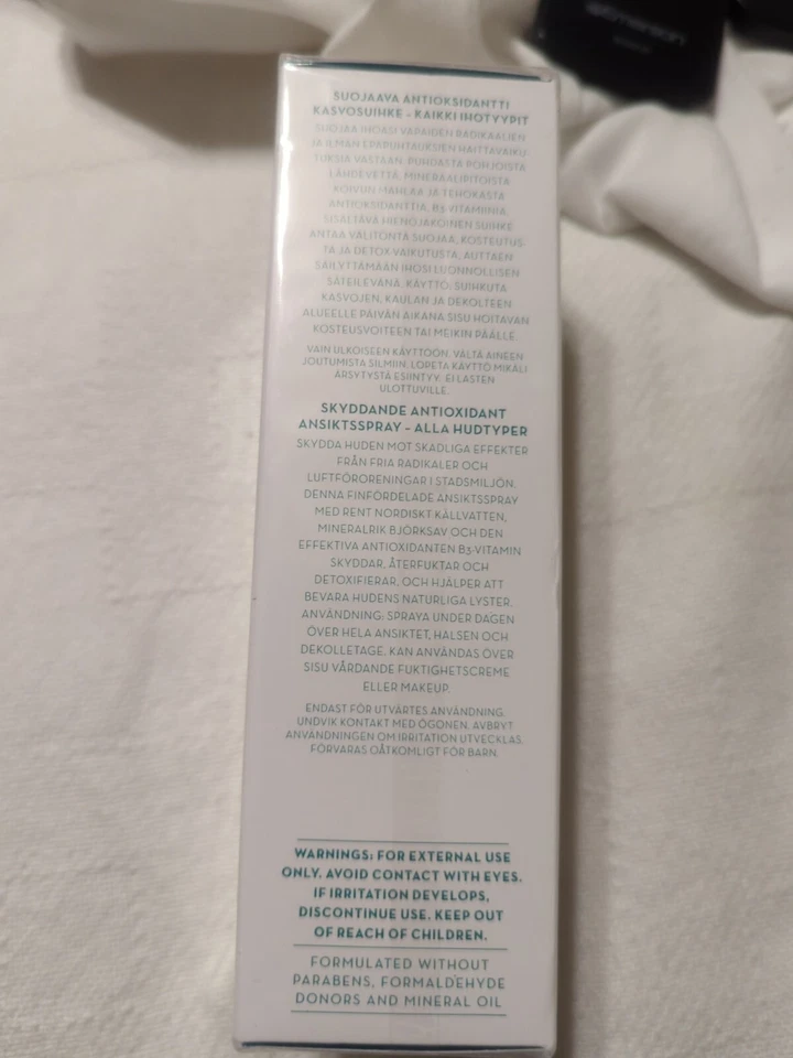 LUMENE SISU Expert Defend & Replenish Antioxidante NIEBLA 3,4 oz 100 ml Nuevo Foto 4 de 4