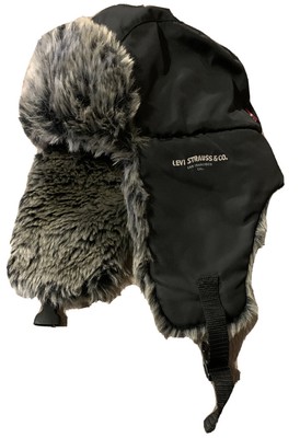 men's barbour fleece lined trapper waxed hat