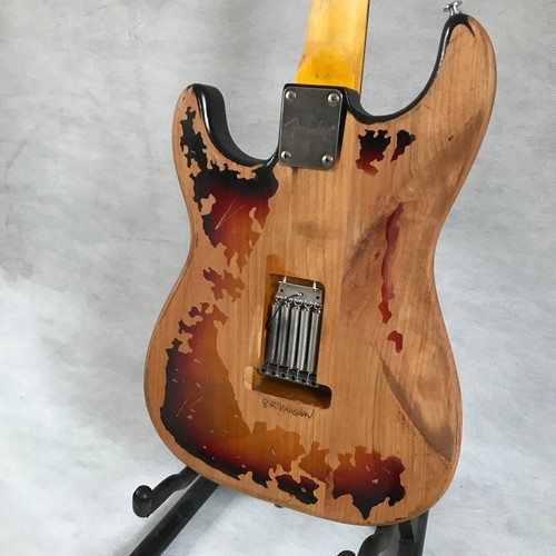 SRV Number One Limited Edition ST Electric Guitar Stevie Ray Vaughan Tribute Top - Picture 6 of 10