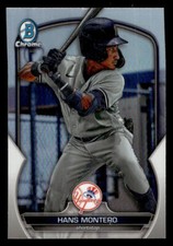 Hans Montero 2023 Bowman Draft Chrome Refractor #BDC-12