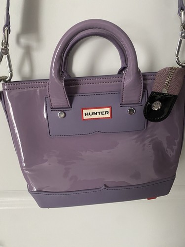 HUNTER ORIGINAL LACKLEDER TRAGETASCHE CROSSBODY
