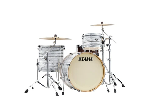 TAMA CK32RZS-ICA Superstar Classic Shell Kit 3 teilig - Ice Ash Wrap/Chrom HW