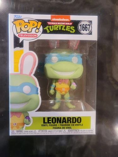 Teenage Mutant Ninja Turtles Leonardo Easter Funko Pop! Television #1667 NEW