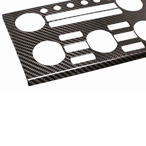 Cubierta de embellecedor del panel de control central del coche de fibra de carbono real para Nissan GTR R35 - Imagen 5 de 6
