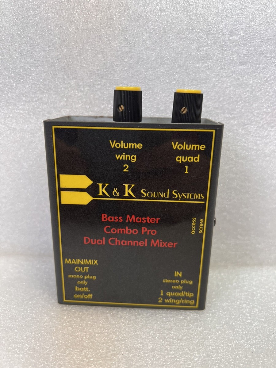 K & K Sound SYSTEMS Dual Channel PRO