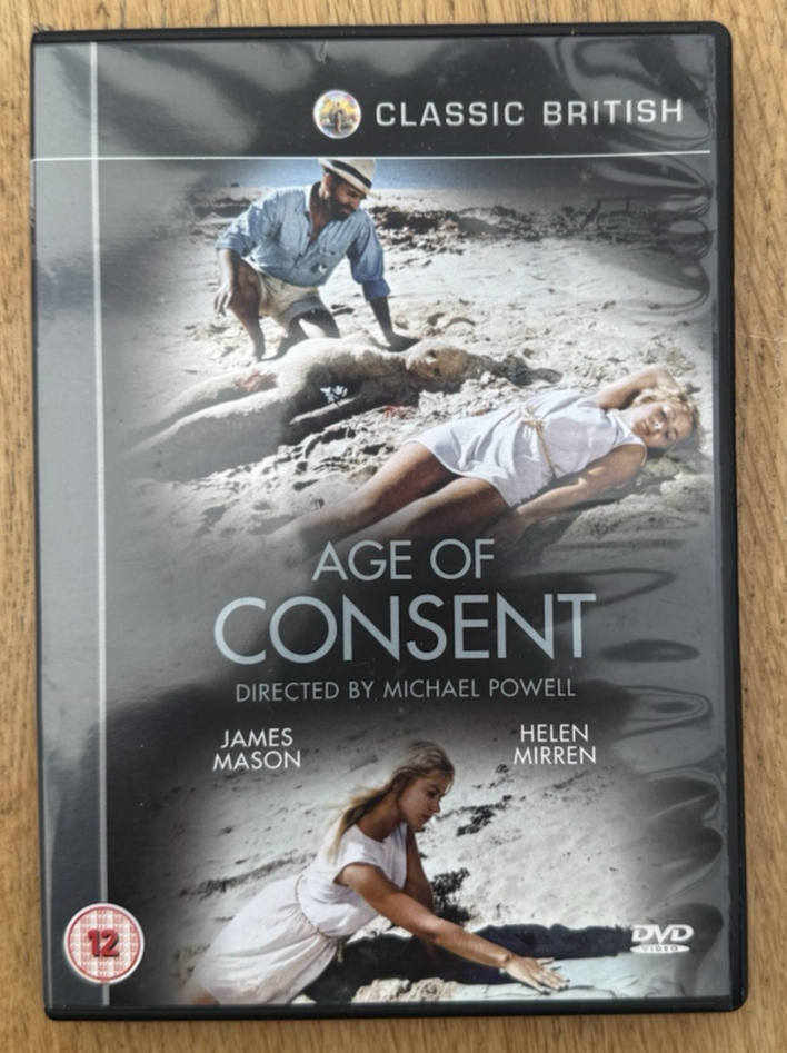 Age Of Consent 1969 James Mason Helen Mirren 2008 Columbia Pictures DVD