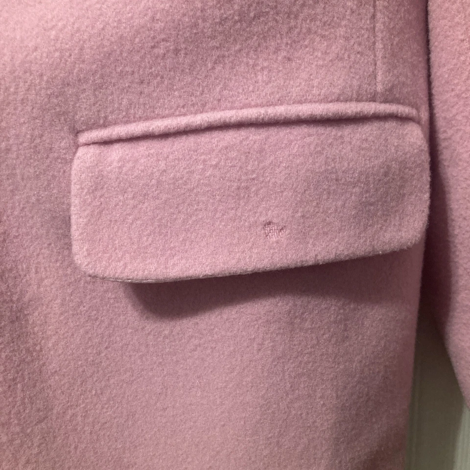 Vintage David Brooks Pink Wool Blazer Suit Jacket Size 10 Women’s - Image 4 of 4