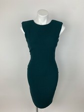 NEW Zara Hunter Green Stretch Sheath Dress Small S Lovely