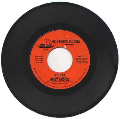 FIRST CHOICE  ''GUILTY c/w WAKE UP TO ME''  1974 SOUL