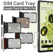 For Google Pixel 6/ 6A /6 Pro SIM Card Tray Holder Slot Bracket Replacement