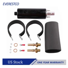 Universal 255LPH Inline High Pressure Fuel Pump Kit External Replaces GSL392