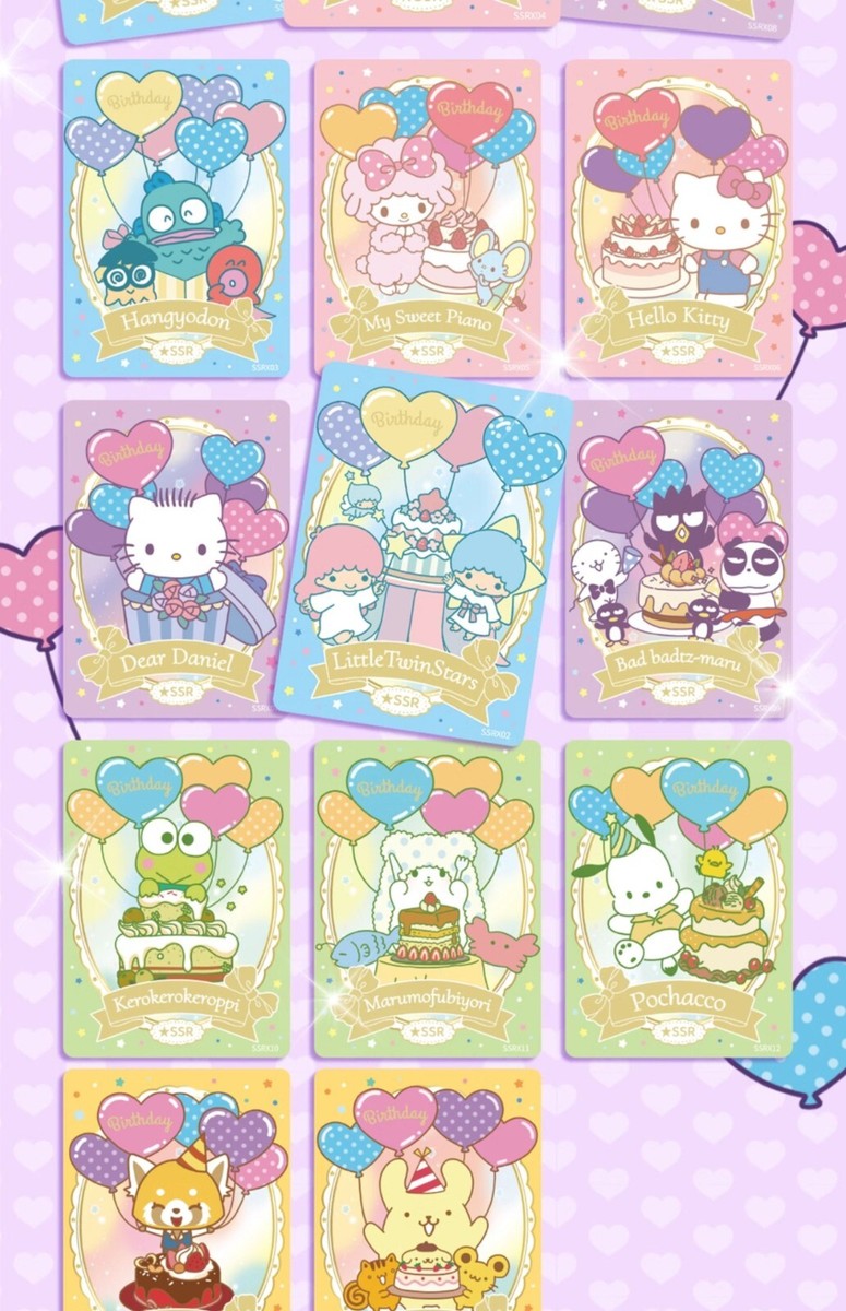 VANCARD'S Sanrio Family Cute Star Party Card Collection Trading
