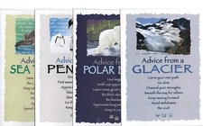NEW SET OF 12 "ADVICE FROM..." BLANK NOTE CARDS + ENVELOPES
