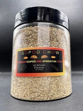 Isopod Chow (Slow Release Formula) For Isopods, Springtails, Crickets, Roaches.