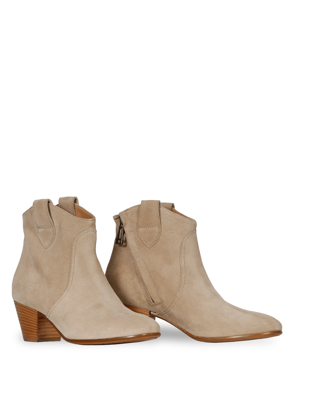 Belstaff Womens Ace Suede Ankle Boots Stone 6UK EU39 RRP £250