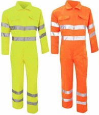 Mono de alta visibilidad Yoko ropa de trabajo de alta visibilidad a prueba de ducha traje de caldera de polialgodón S-6XL