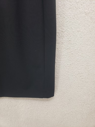 Alfani Women Skirt 6 Black Poly Blend Pull On Straight Pencil Fit Stretch Mini - Picture 5 of 17