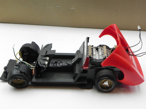 Marui Lamborghini Miura Jota 1/24 1970s Vintage Kunststoff Kit Parts W / Box - Bild 5 von 12