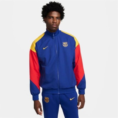 FC Barcelona Nike ジャージ 赤青 Nike FC Barcelona Chinese New Year Anthem Jacket 2023 2024 Adults
