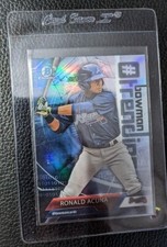 2018 BOWMAN CHROME TRENDING RONALD ACUNA JR ROOKIE CARD RC ATLANTA BRAVES