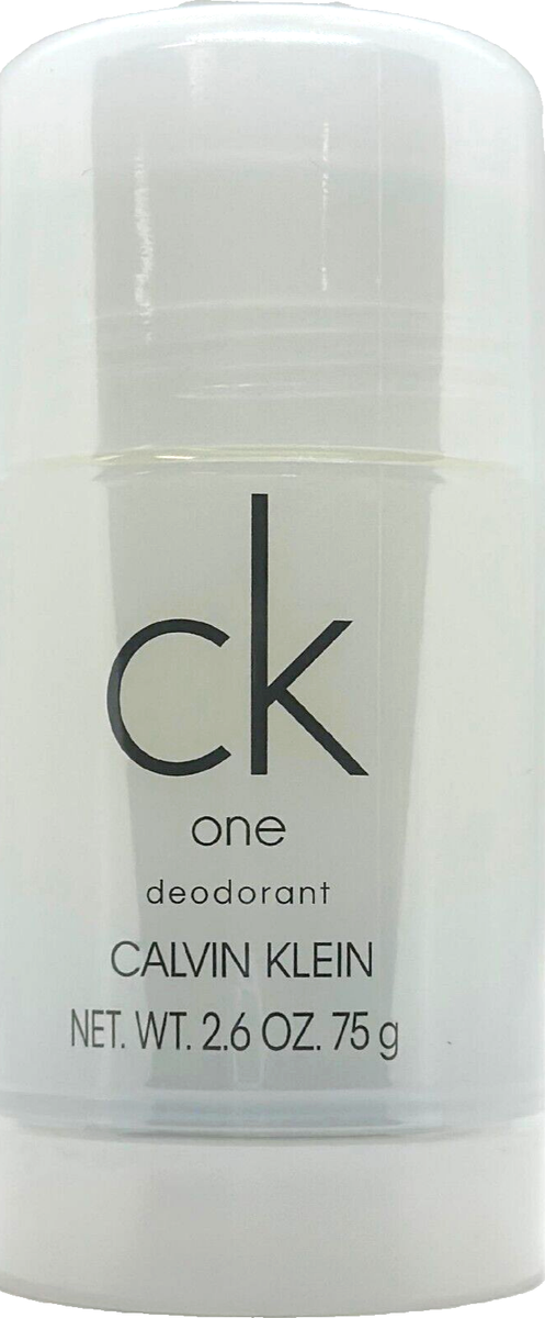 CALVIN KLEIN CK ONE Deodorant Stick SOLID 2.6 Oz / 75 ml BRAND NEW