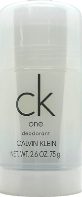 CALVIN KLEIN CK ONE Deodorant Stick SOLID 2.6 Oz / 75 ml BRAND NEW