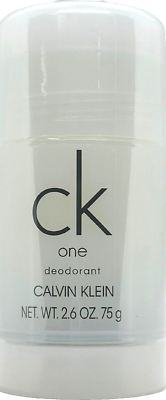 CALVIN KLEIN CK ONE Deodorant Stick SOLID 2.6 Oz / 75 ml BRAND NEW