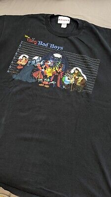Vintage 90's Disney Villains Bad Boys Shirt Mickey Disney Vintage 90's Disney Villains Bad Boys Shirt Mickey Disney