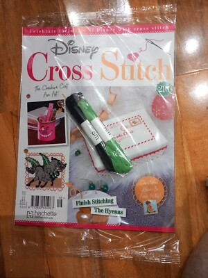 Disney Cross Stitch #216, Free Thread To Finish Stitching The Hyenas,Partworks 