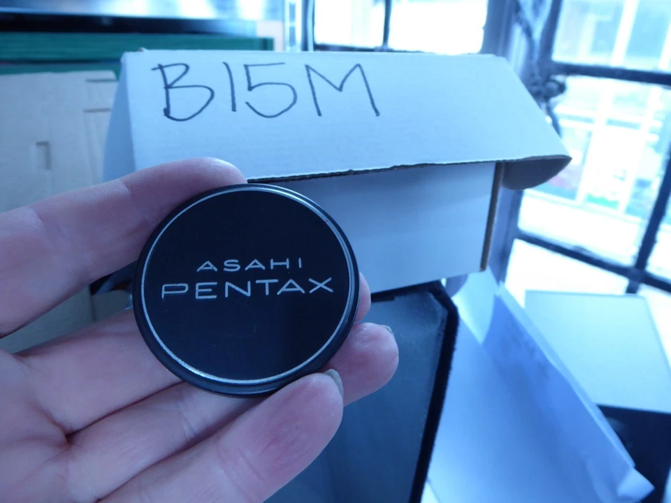 Asahi Pentax Genuine 49mm Slip On Metal Front Camera Lens Cap refb15c - Image 3 of 3