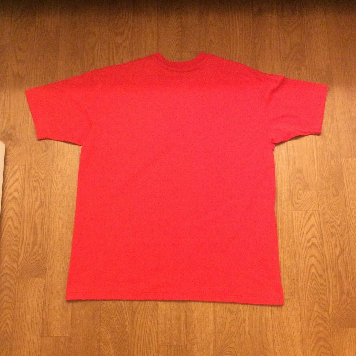 T-shirt Vintage GUESS Bootleg Rouge - Taille XXL 2X, Occasion Excellent état