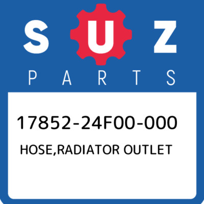 17852-24F00-000 Suzuki Hose,radiator outlet 1785224F00000, New  