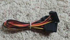 SATA 6-Pin cable to dual Power connectors Serial ATA Free shipping