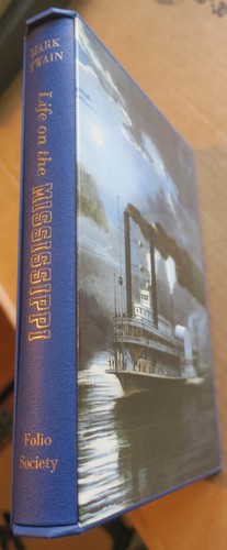 Twain,Life on the Mississippi,Folio Society FINE HC,VG Slipcase,color,bw illustd