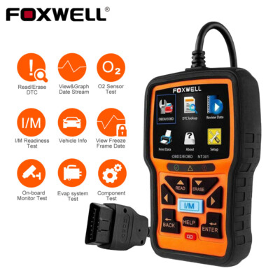 FOXWELL NT301 EOBD Auto Scanner Automotive Werkzeuge OBD2 Code Reader OBD JOBD 