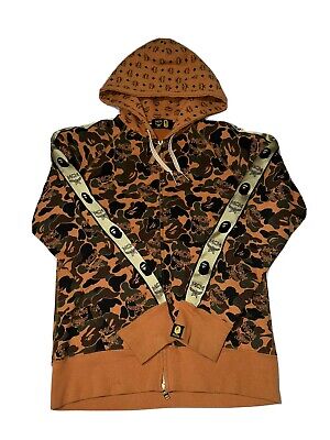 MCM × BAPE® CAMO ZIP HOODIE