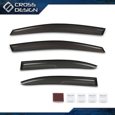 Window Vent Visor Fit For 2006-2011 Honda Civic 4dr Sedan Rain Guard