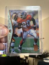 Upper Deck 1995 SP Terrell Davis Rookie Card Denver Broncos #130 NFL. rookie card picture